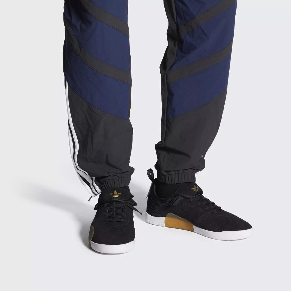 Adidas 3ST.003 Tenis Para Skate Negros Para Hombre (MX-65460)